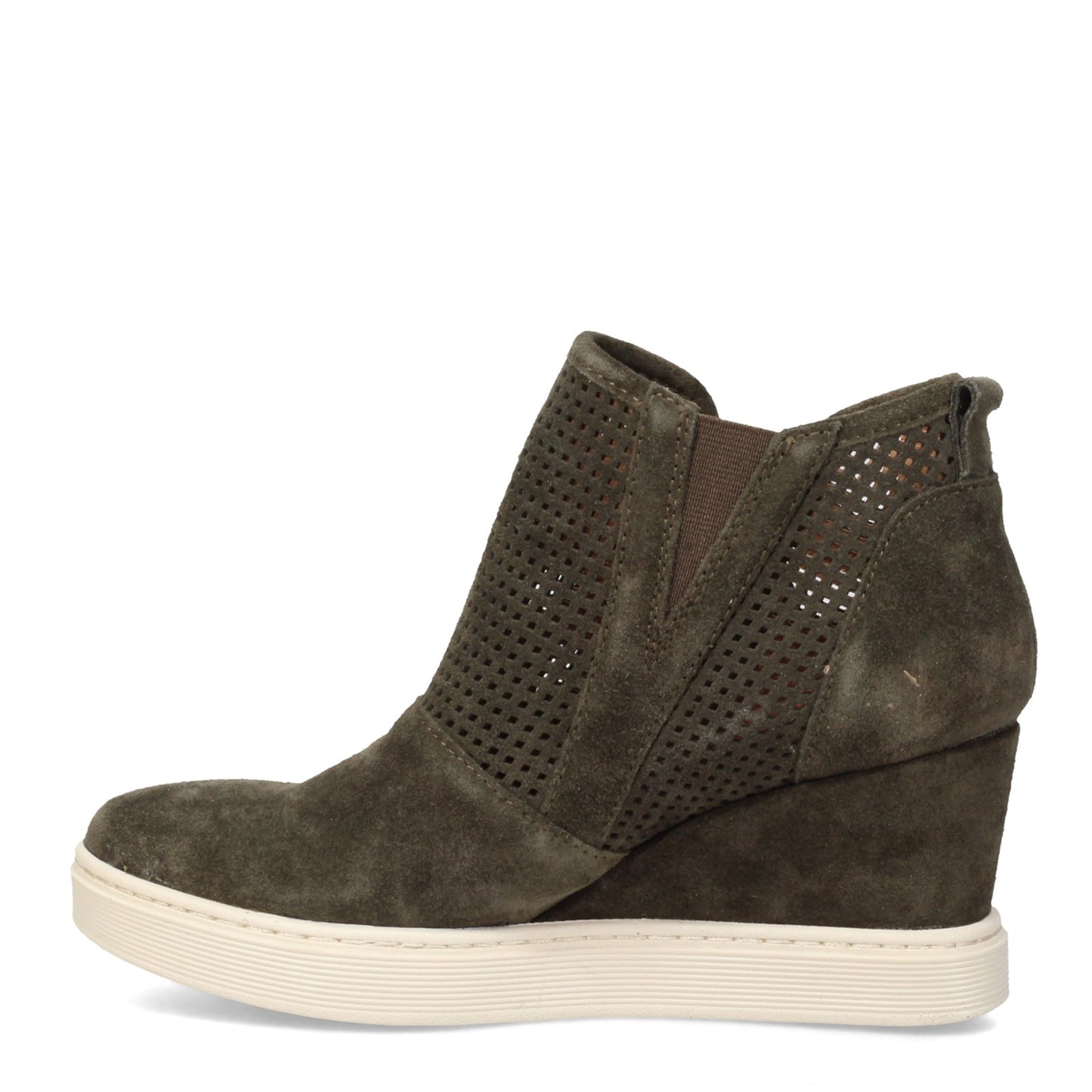 Peltz Shoes  Women's Sofft Bellview Boot Army Green SF0026706