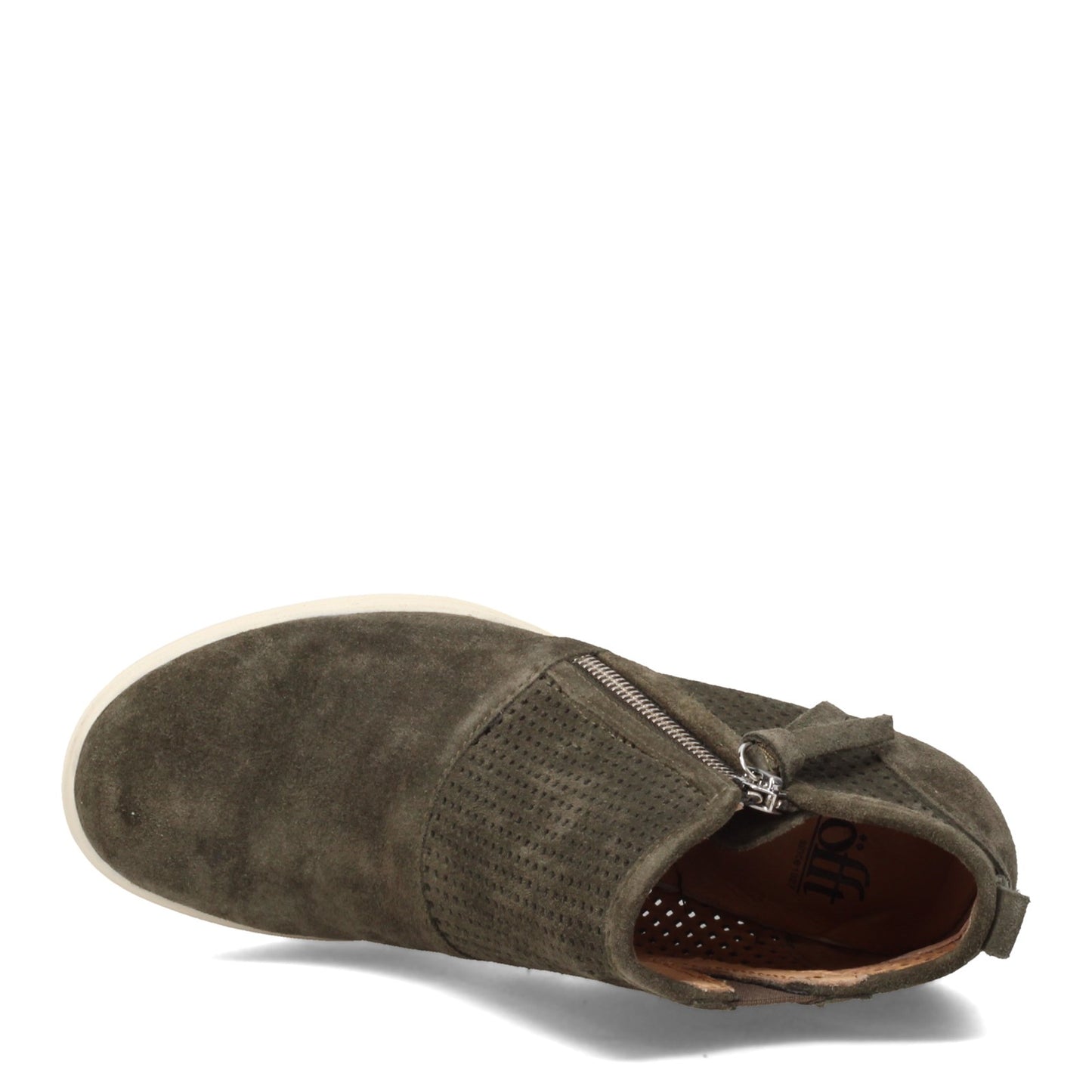 Peltz Shoes  Women's Sofft Bellview Boot Army Green SF0026706