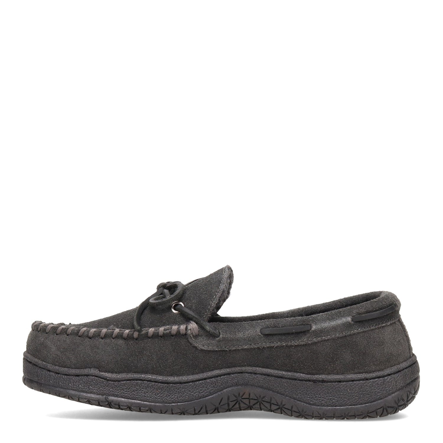 Peltz Shoes  Men's Clarks Moc Slipper GRAY SH20595Z-920
