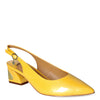 Peltz Shoes  Women's J Renee Shayanne Pump Yellow Patent SHAYAN-PALEM