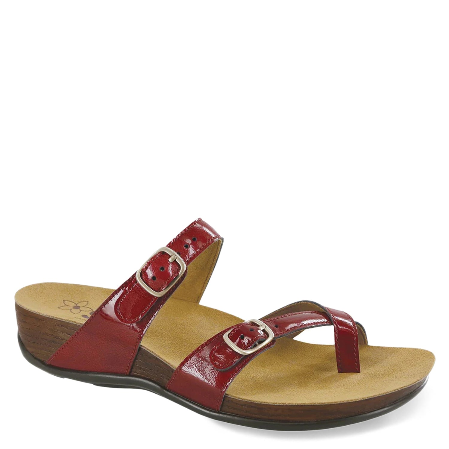 Peltz Shoes  Women's SAS Shelly Sandal LIPSTICK SHELLY LIPSTICK