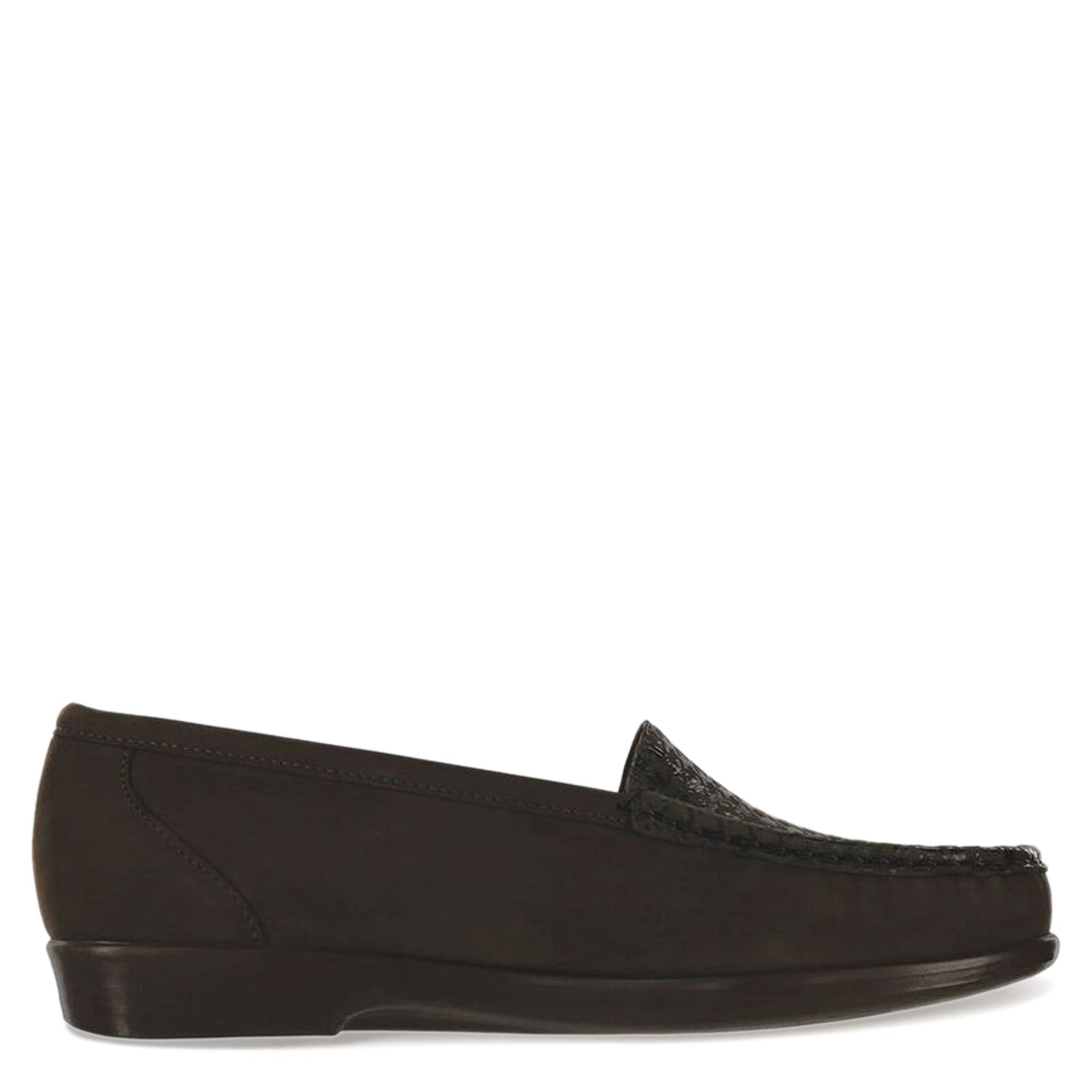 Peltz Shoes  Women's SAS Simplify Loafer BROWN TETRIS SIMPLIFY BRNTET