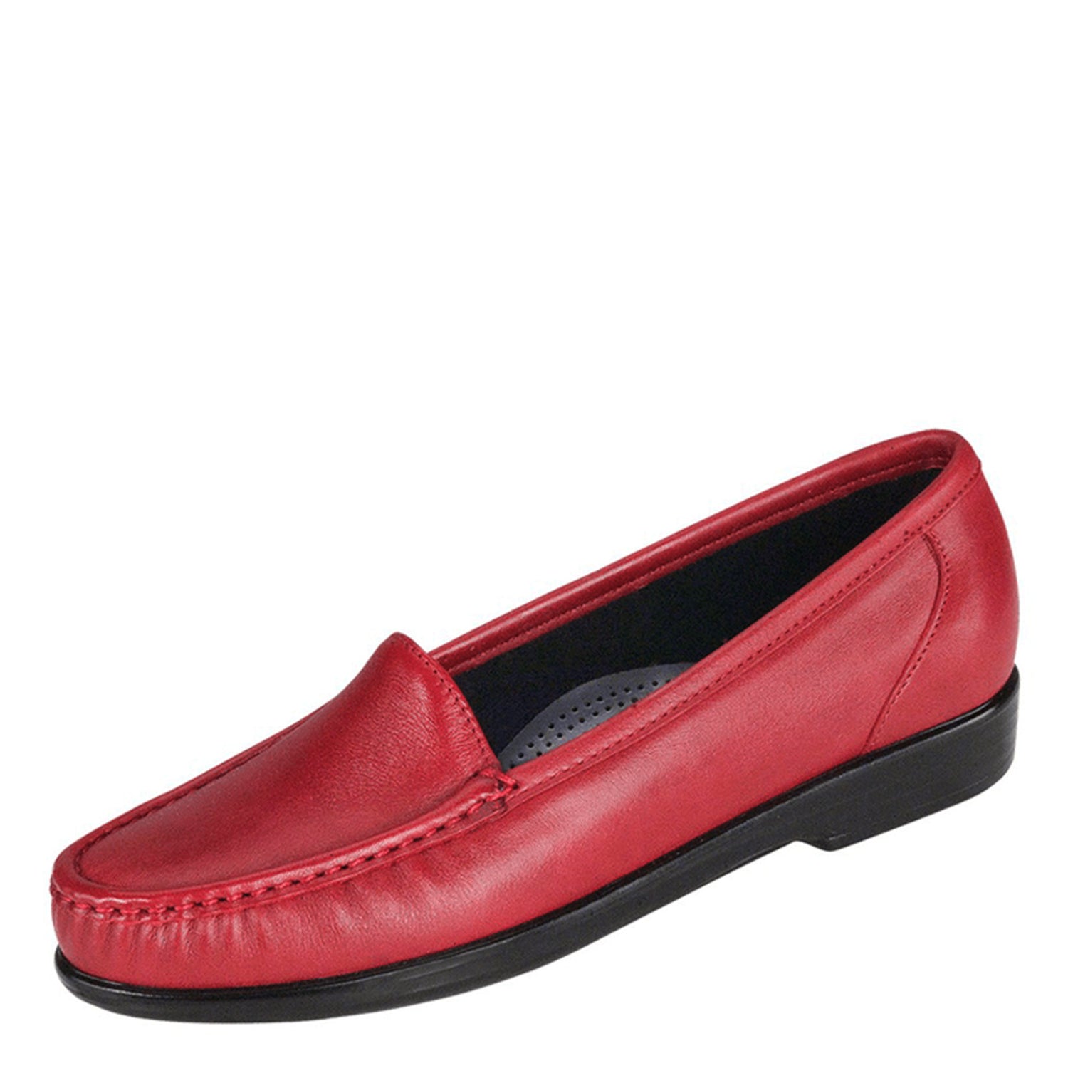 Peltz Shoes  Women's SAS Simplify Loafer RED SIMPLIFY RED