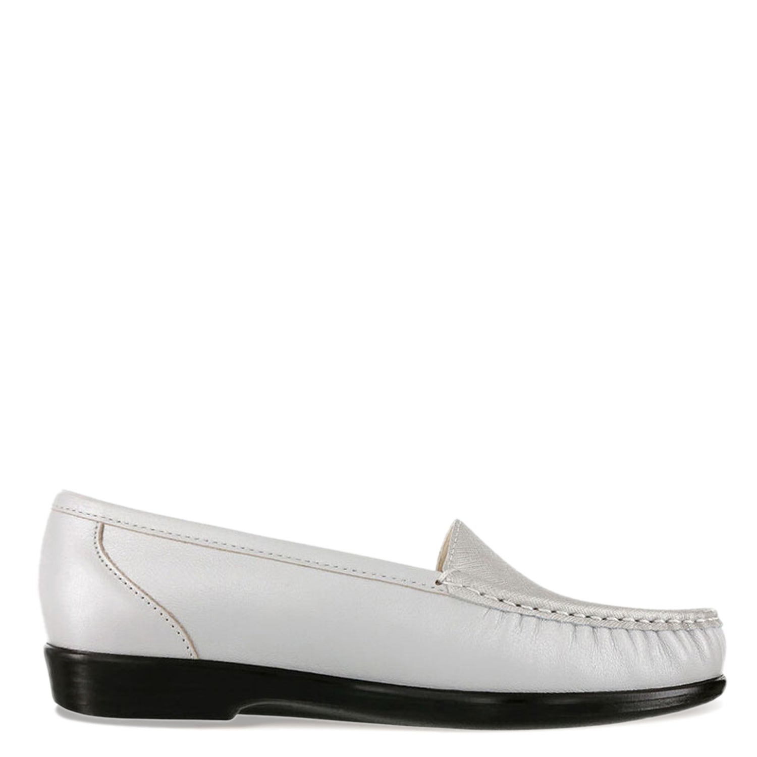 Peltz Shoes  Women's SAS Simplify Loafer SILVER LIGHT SIMPLIFY SILCLD