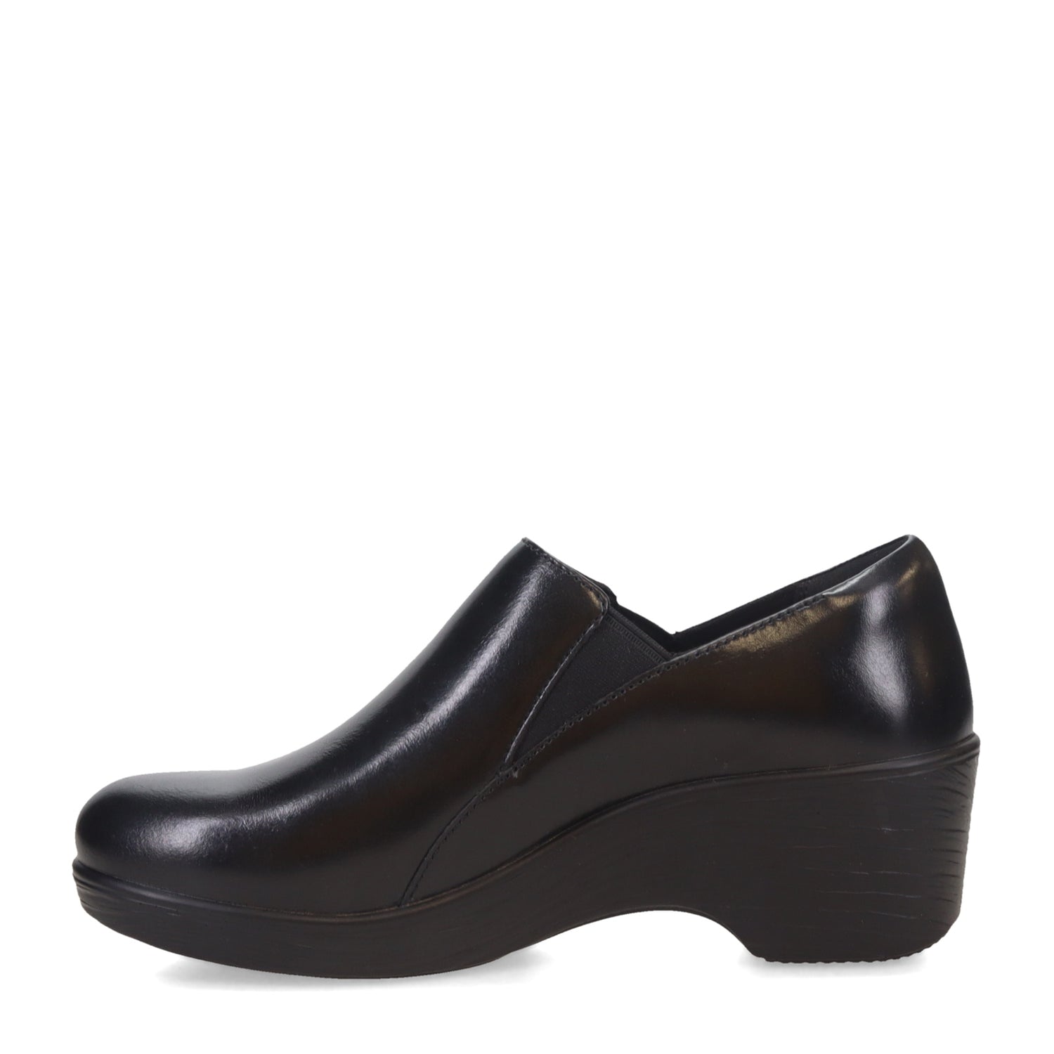 Peltz Shoes  Women's Alegria Skylar Slip-On Noir SKY-8156