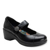 Peltz Shoes  Women's Alegria Sofi Mary Jane Noir SOF-8156