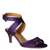 Peltz Shoes  Women's J Renee Soncino Sandal Purple SONCIN-SAPUR