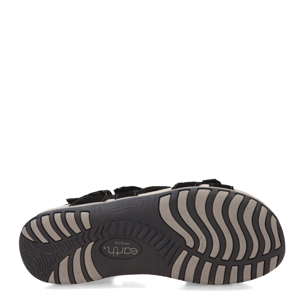 Women's Earth Origins Sophie Sandal BLACK SUEDE SOPHIE-001