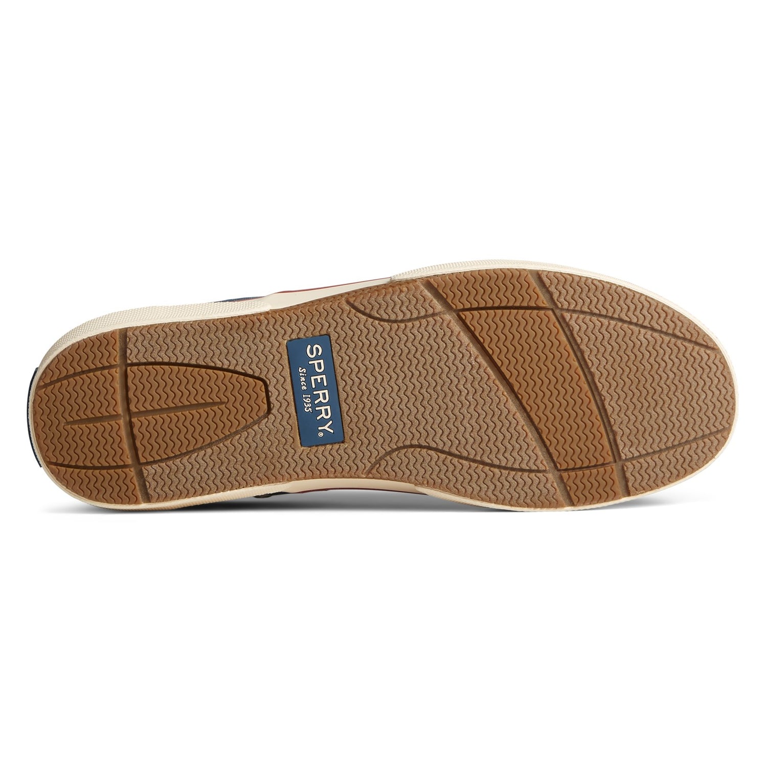 Peltz Shoes  Men's Sperry Halyard CVO Sneaker BLUE WASH STS23657