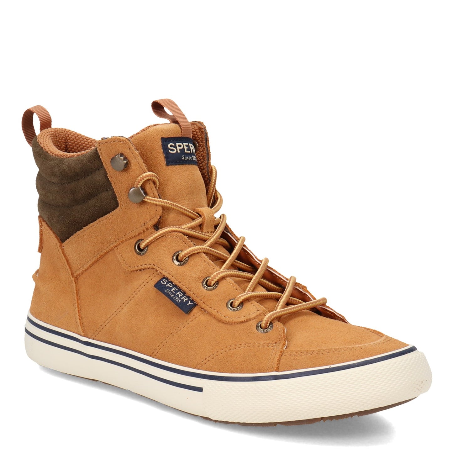 Peltz Shoes  Men's Sperry Striper Storm Hiker Boot TAN STS23707