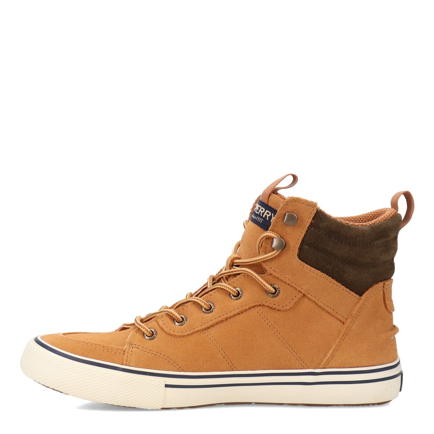 Peltz Shoes  Men's Sperry Striper Storm Hiker Boot TAN STS23707