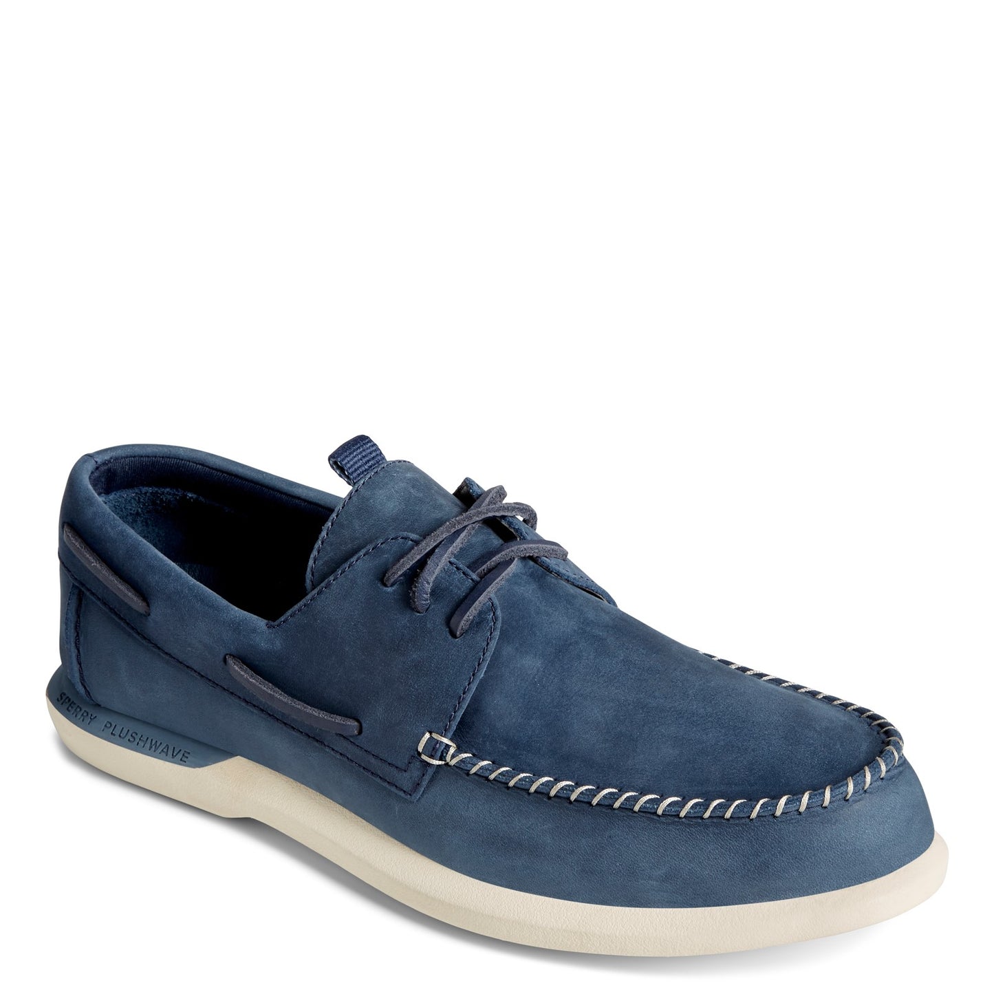 Peltz Shoes  Men's Sperry Authentic Plushwave 2.0 Boat Shoe NAVY STS23941