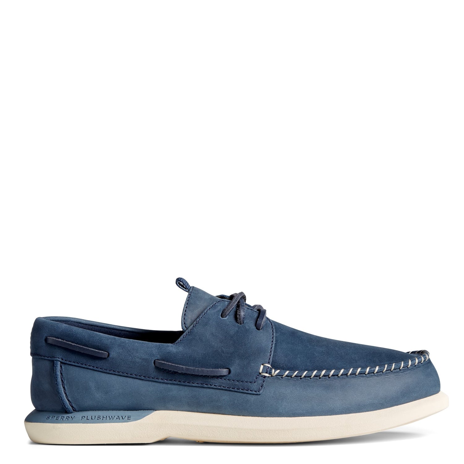 Peltz Shoes  Men's Sperry Authentic Plushwave 2.0 Boat Shoe NAVY STS23941