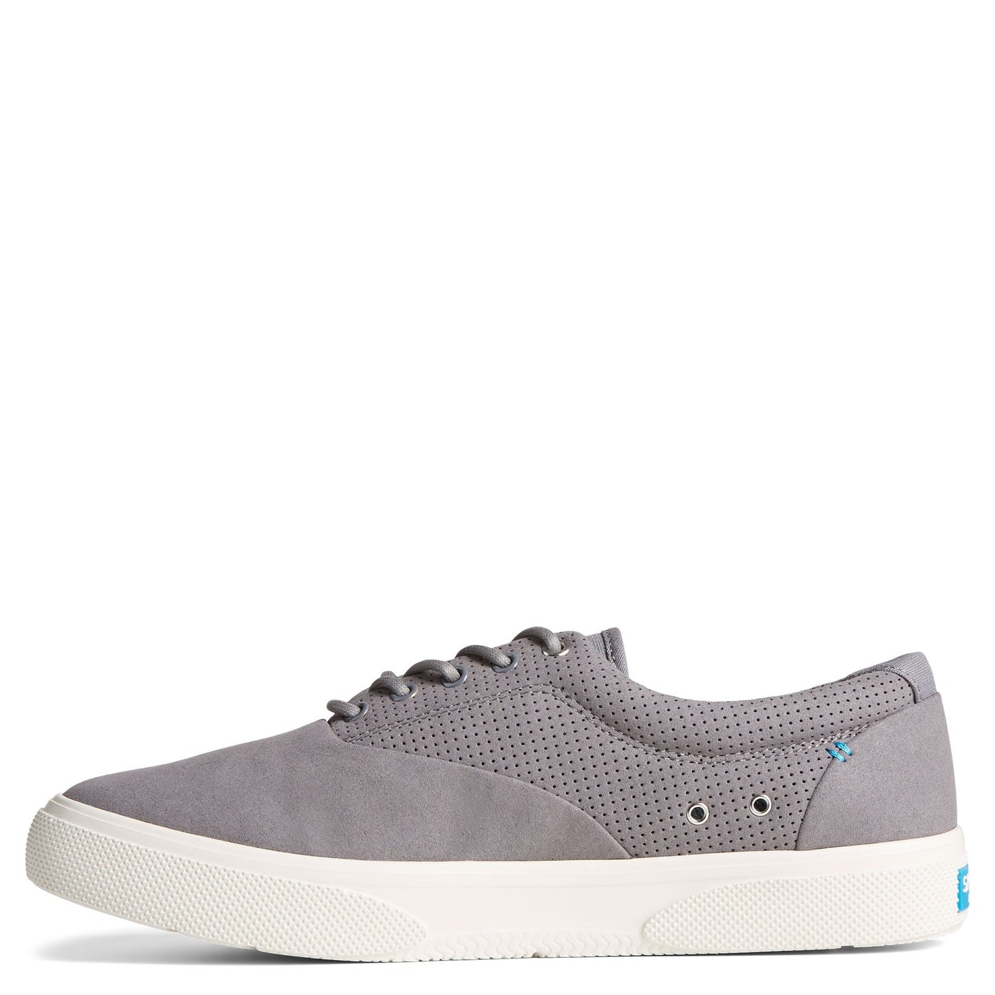 Peltz Shoes  Men's Sperry Halyard CVO Plushstep Sneaker SPORT GREY STS24058