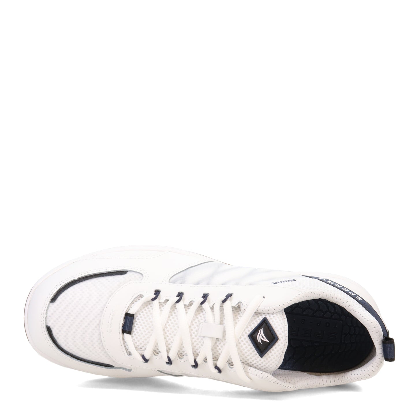 Peltz Shoes  Men's Sperry Harbormaster 2.0 Sneaker WHITE STS24076