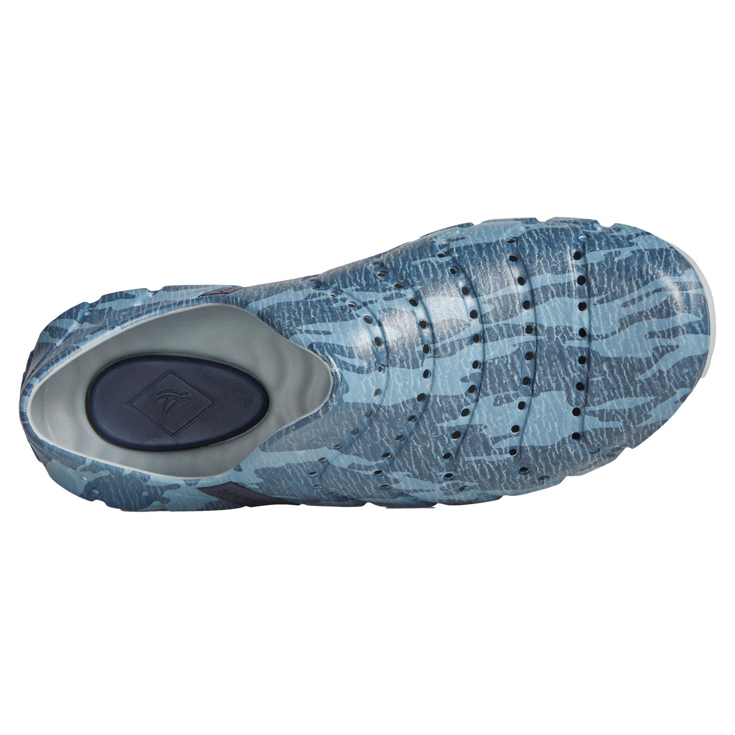 Peltz Shoes  Men's Sperry Water Strider Water Shoe BLUE MULTI STS24107
