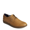 Peltz Shoes  Men's Sperry Newman Oxford TAN TUMBLED STS24125