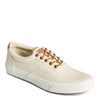 Peltz Shoes  Men's Sperry Striper II CVO Hemp Sneaker IVORY STS24176