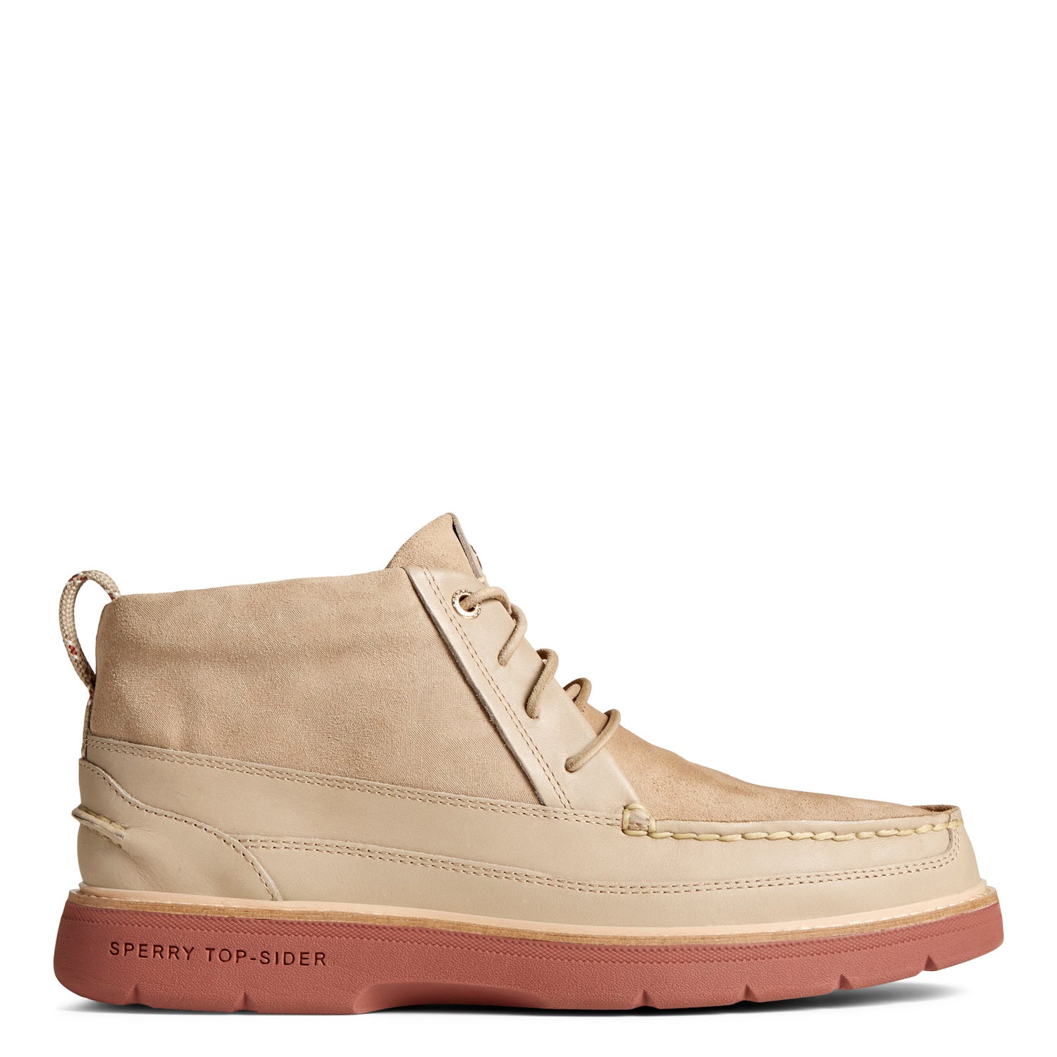 Peltz Shoes  Men's Sperry Authentic Plushwave Lug Boot Camo Birch STS24469