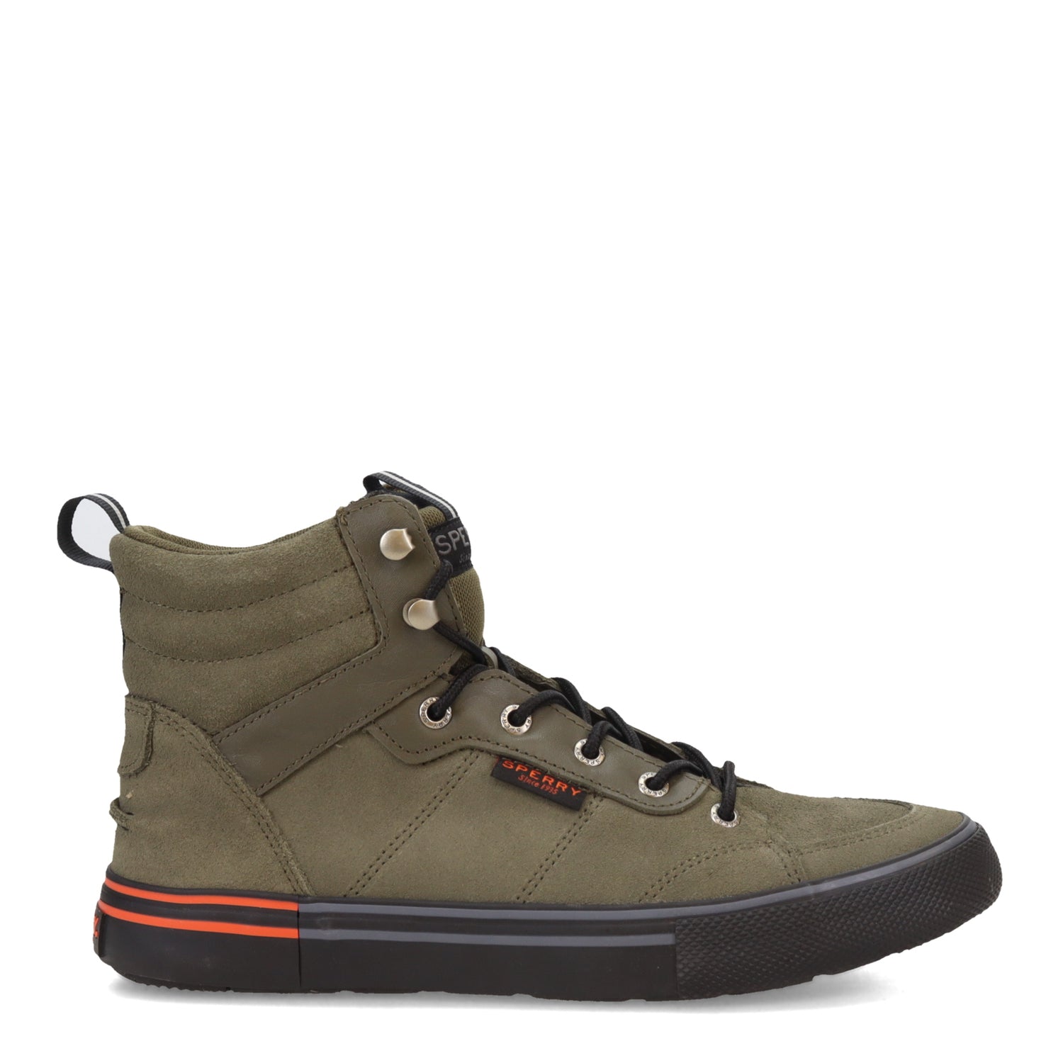 Peltz Shoes  Men's Sperry Striper Storm Hiker Boot Olive STS24741