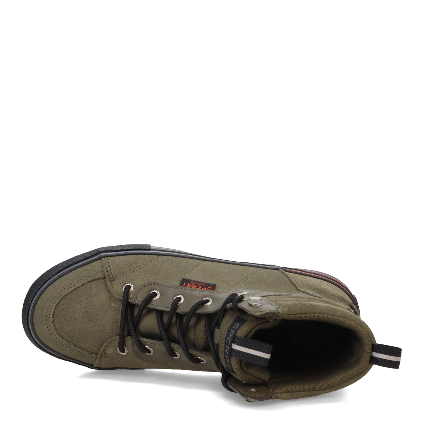 Peltz Shoes  Men's Sperry Striper Storm Hiker Boot Olive STS24741