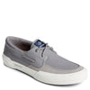 Peltz Shoes  Men's Sperry Soletide 2 Eye Seacycled Sneaker GRAY STS24851