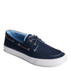 Peltz Shoes  Men's Sperry SeaCycled Bahama II Sneaker Navy Canvas STS24985