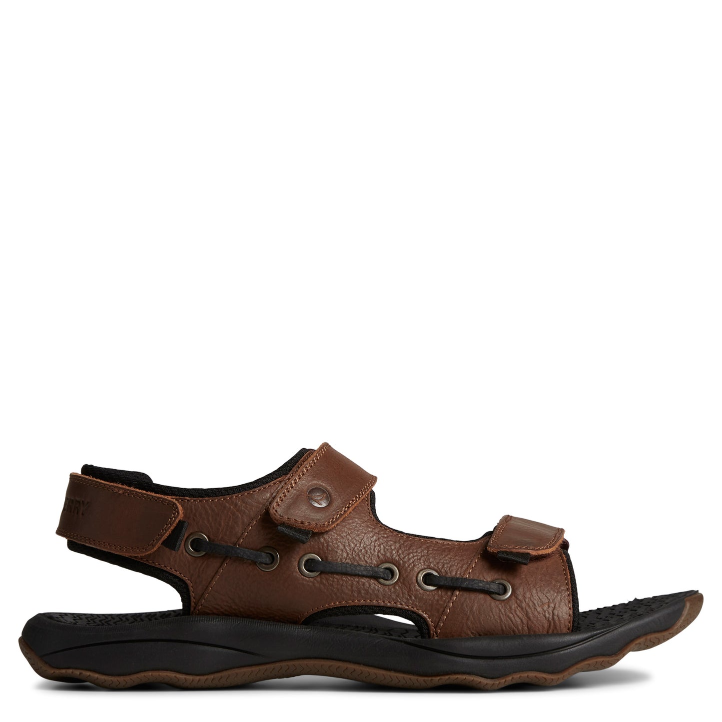 Peltz Shoes  Men's Sperry Rivington Sandal Brown STS25115