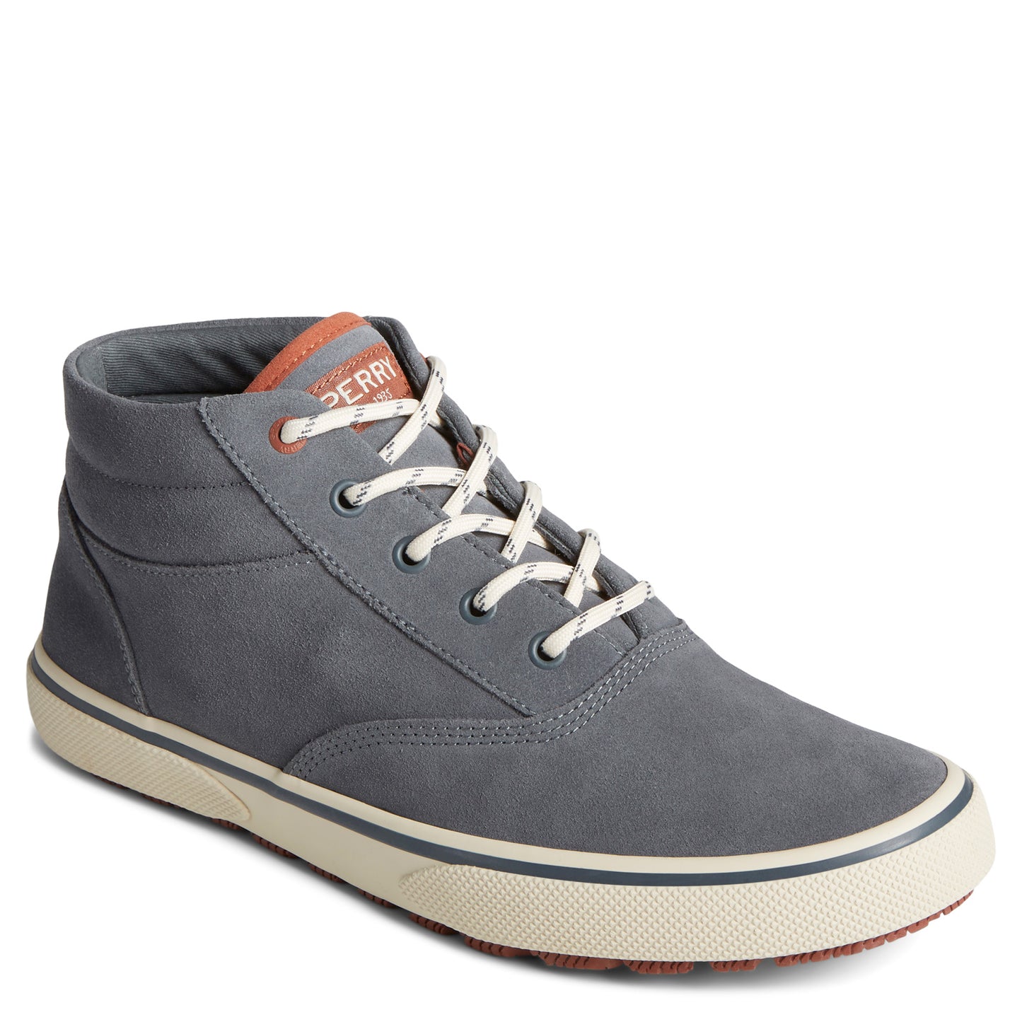 Peltz Shoes  Men's Sperry Halyard Storm Chukka Blue STS25375
