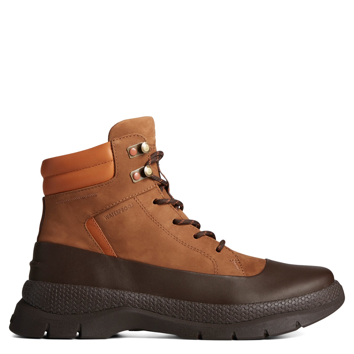 Peltz Shoes  Men's Sperry Whitecap Hiker Boot Tan STS25418