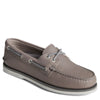 Peltz Shoes  Men's Sperry Gold Cup Authentic Original Boat Shoe Grey Tumbled STS25503