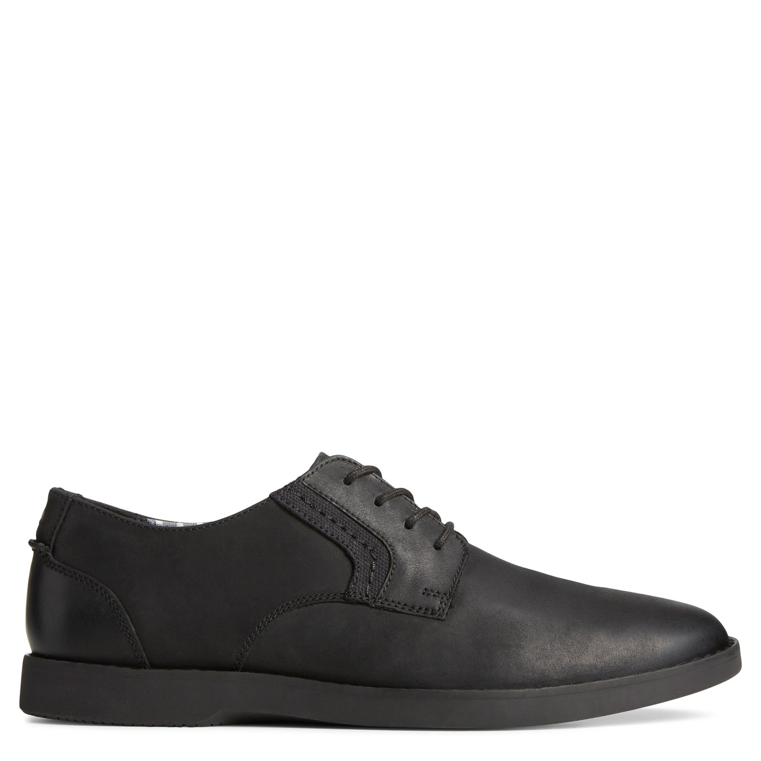Peltz Shoes  Men's Sperry Newman Oxford Black STS25538