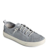 Peltz Shoes  Women's Sperry Shorefront LTT Sneaker GRAY STS86112