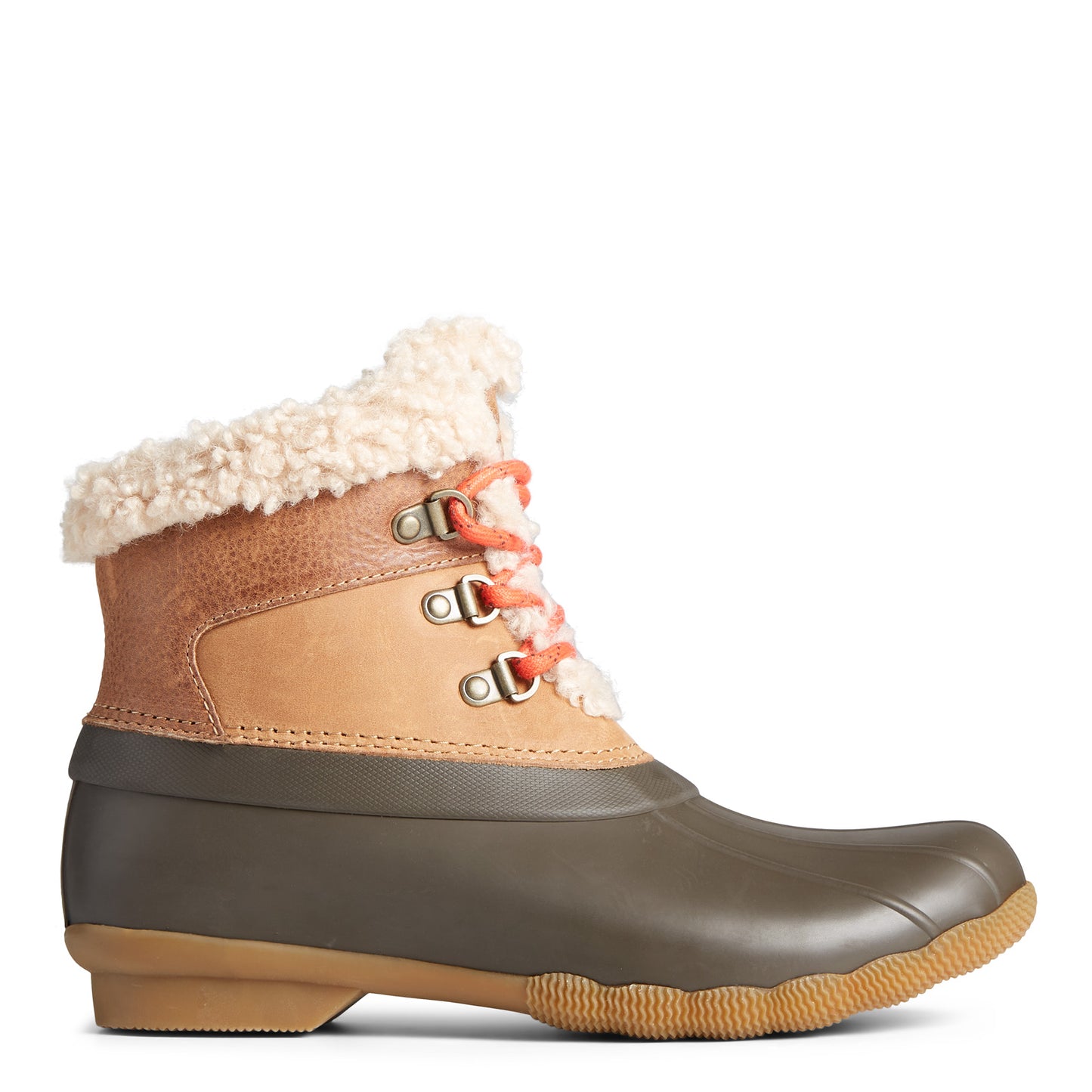 Peltz Shoes  Women's Sperry Saltwater Alpine Boot TAN STS86691