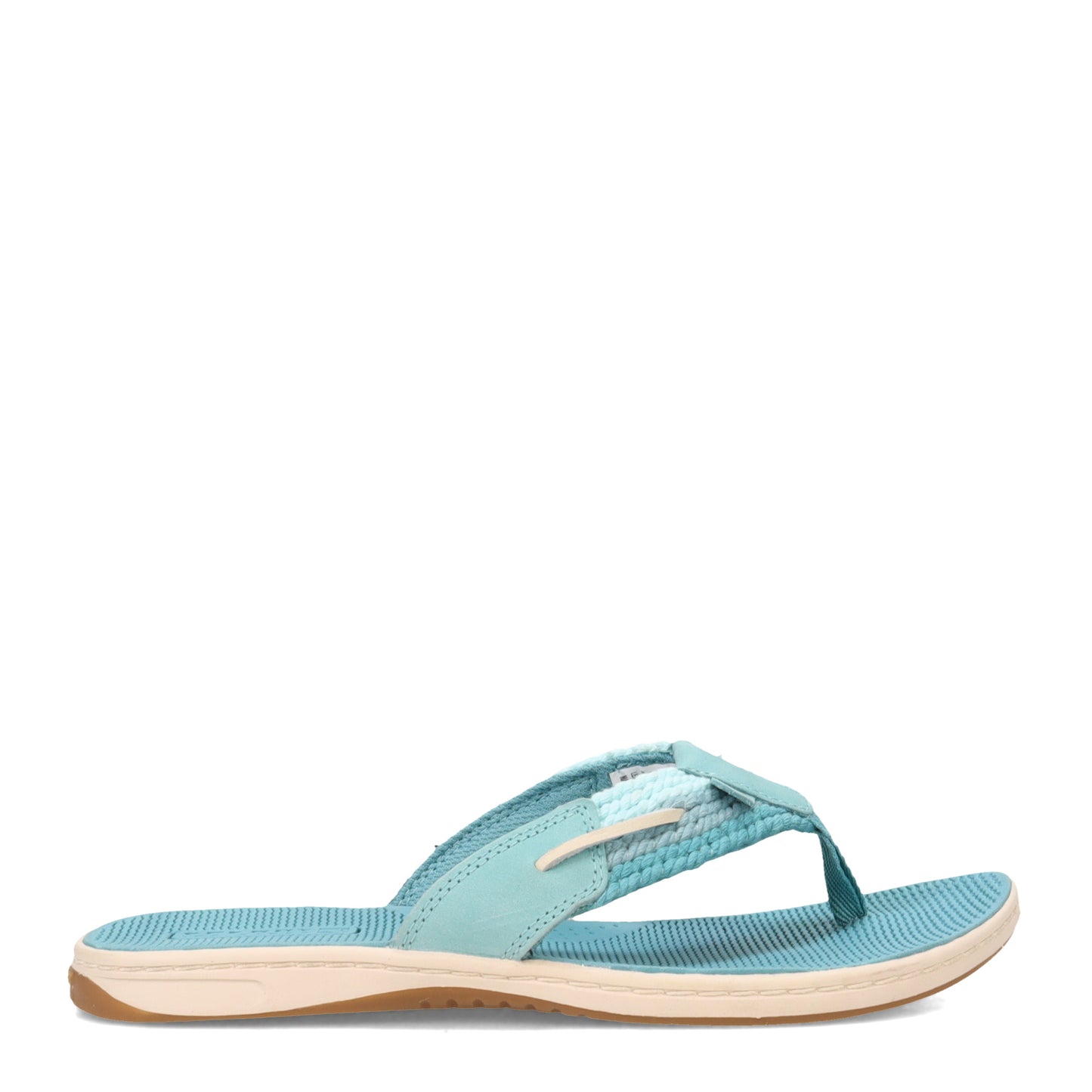 Peltz Shoes  Women's Sperry Parrotfish Sandal BLUE STS87249