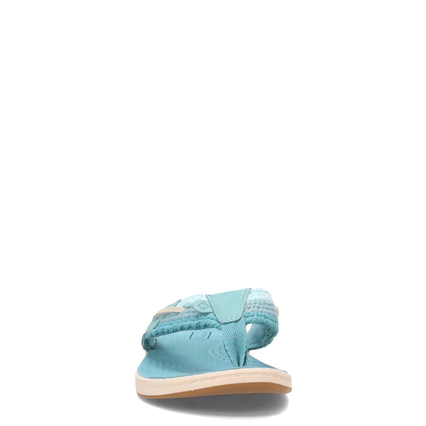 Peltz Shoes  Women's Sperry Parrotfish Sandal BLUE STS87249