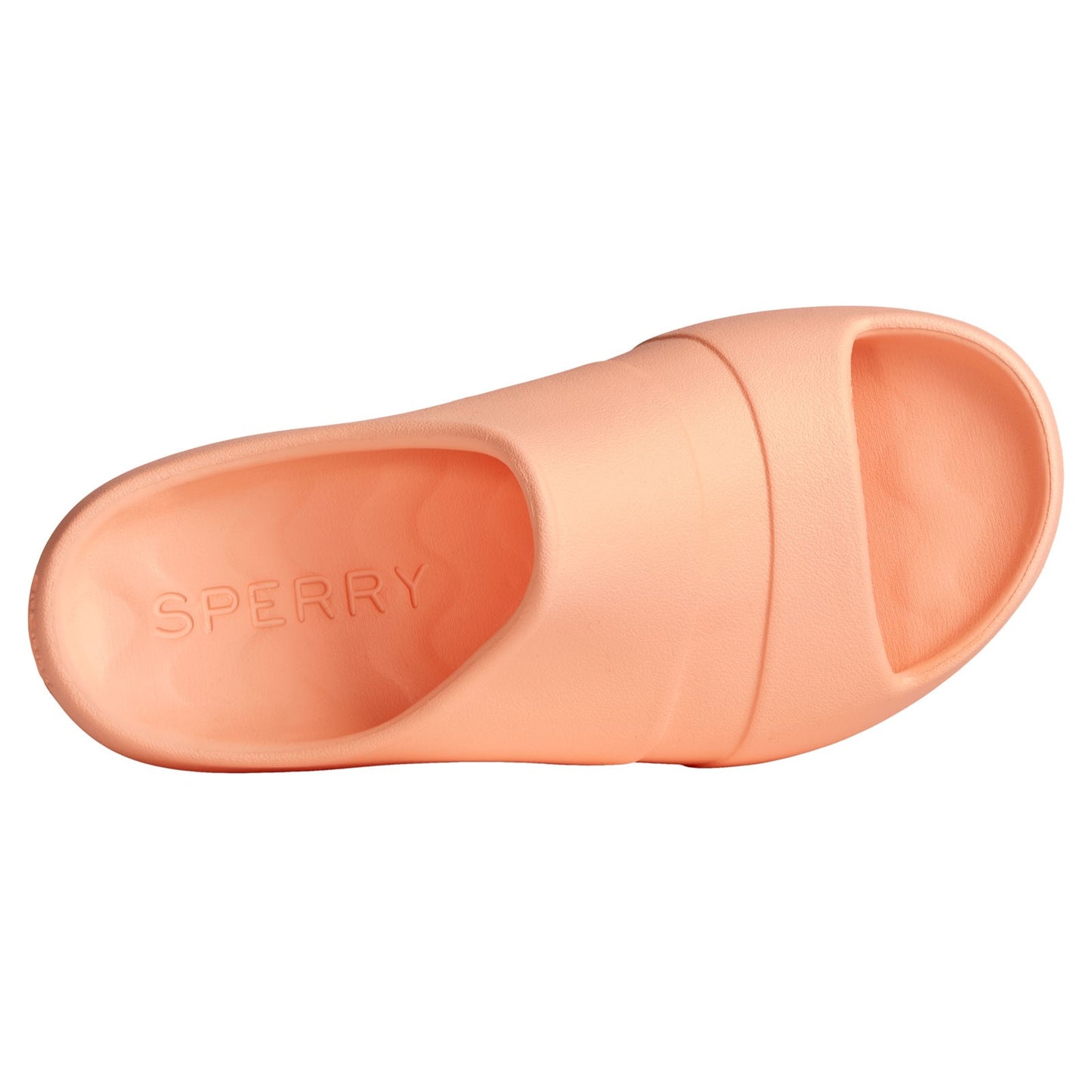 Peltz Shoes  Women's Sperry Windward Slide PEACH STS87386