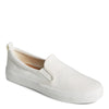 Peltz Shoes  Women's Sperry SeaCycled Crest Twin Gore Canvas Sneaker White STS88145