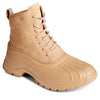 Peltz Shoes  Men's Sperry Duck Float Lace Rain Boot TAN STS88293