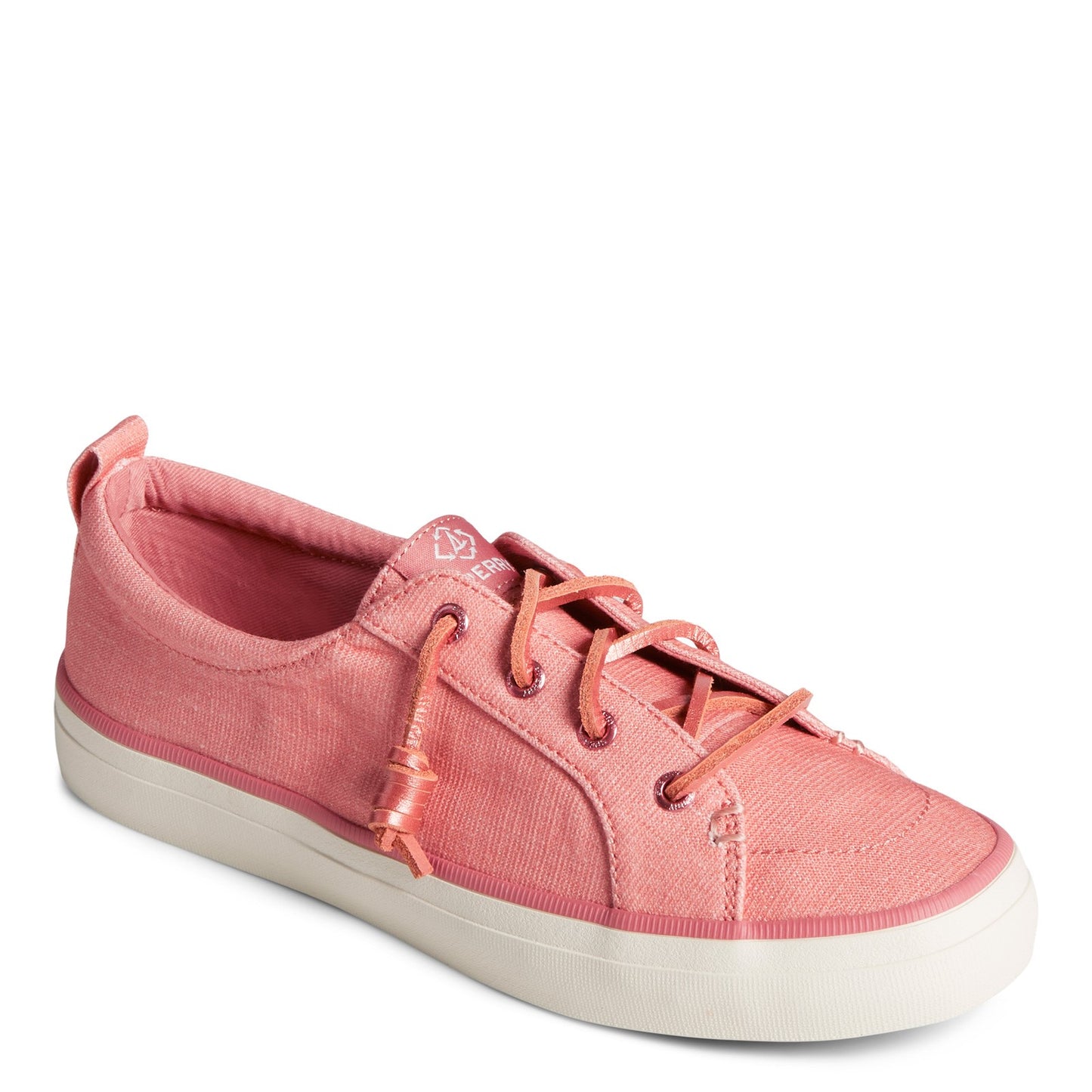 Peltz Shoes  Women's Sperry Crest Vibe Sneaker PINK STS88484