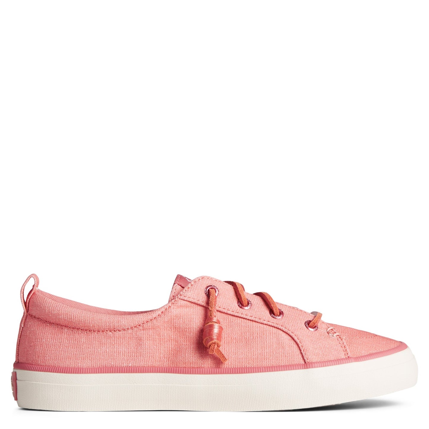 Peltz Shoes  Women's Sperry Crest Vibe Sneaker PINK STS88484