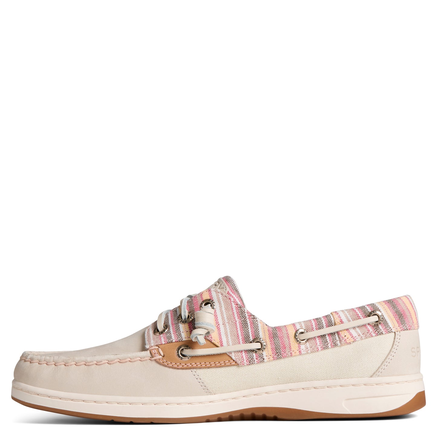 Peltz Shoes  Women's Sperry Rosefish Boat Shoe BONE STS88579