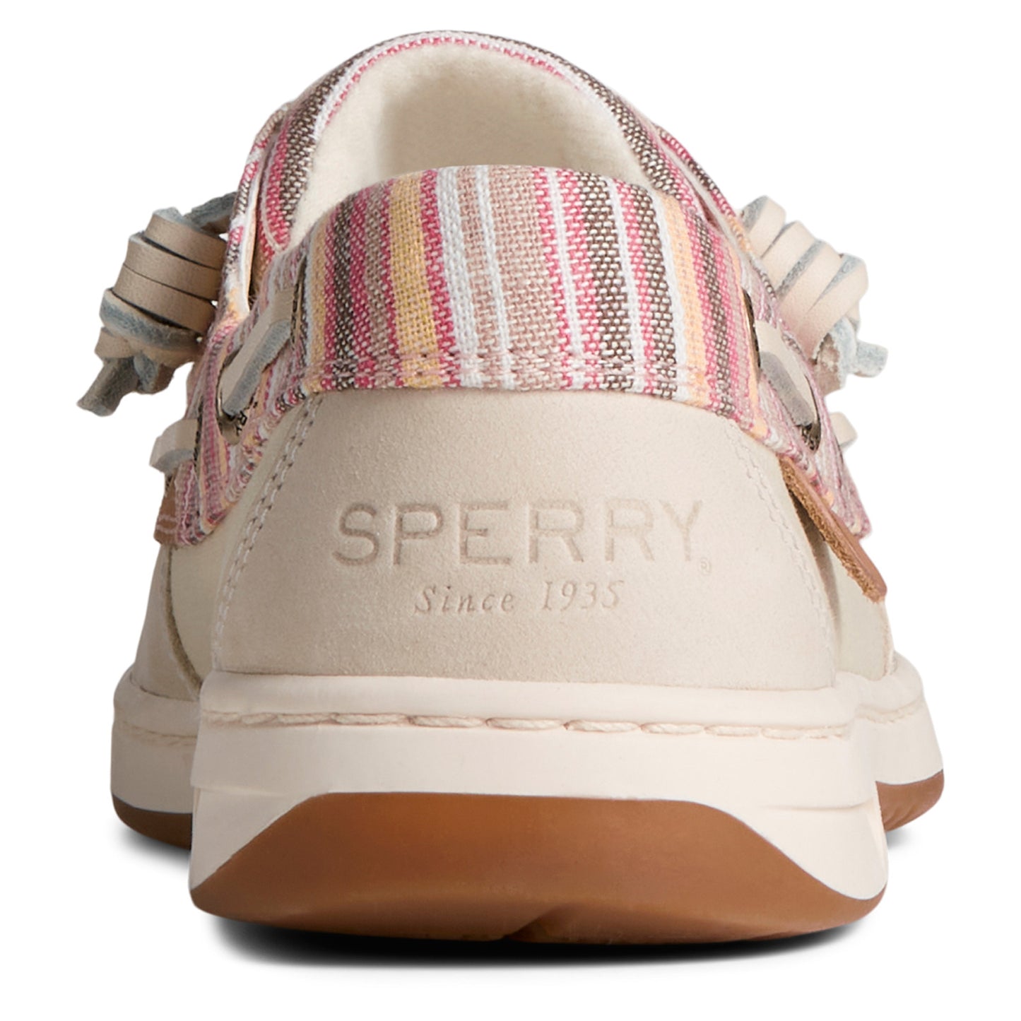 Peltz Shoes  Women's Sperry Rosefish Boat Shoe BONE STS88579