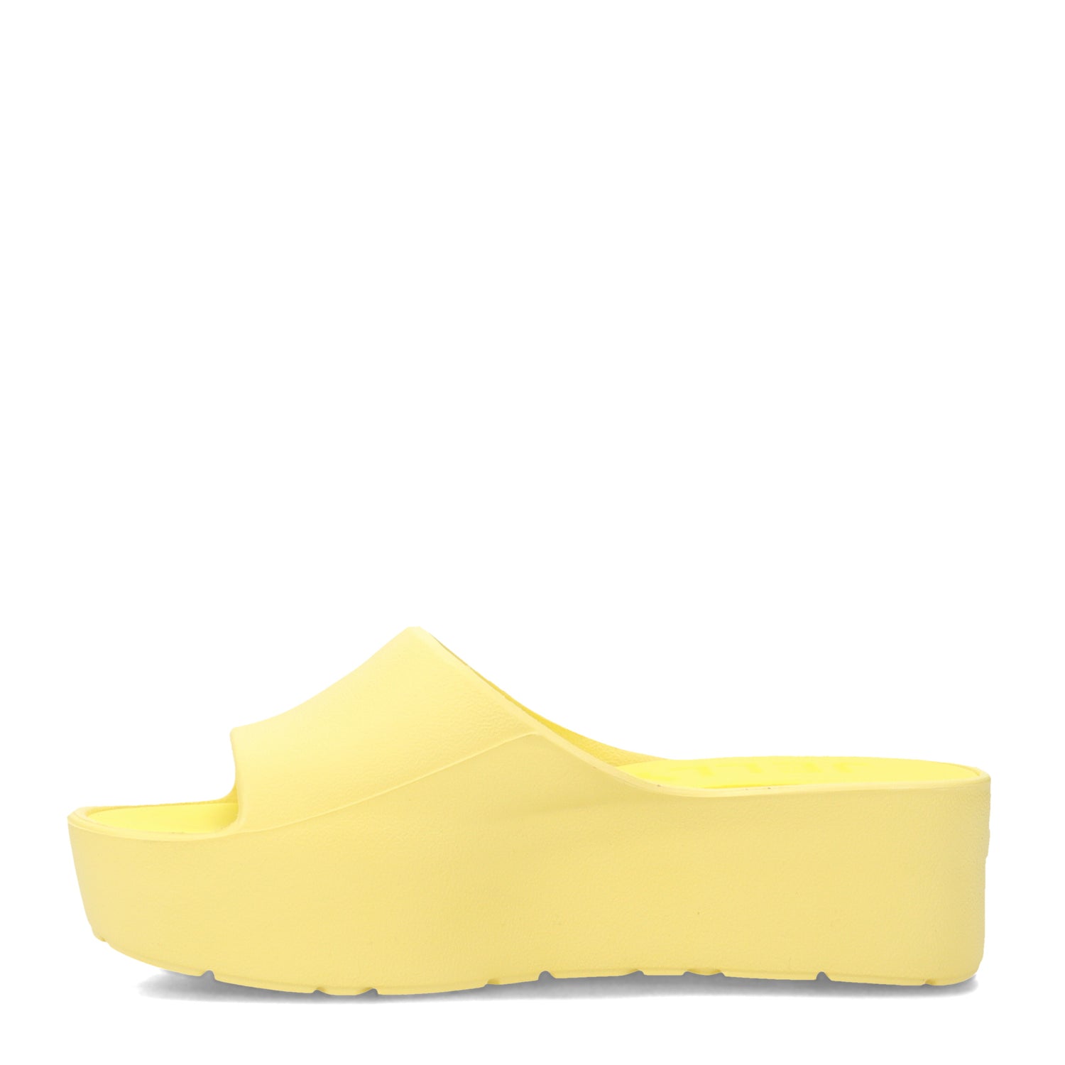 Peltz Shoes  Women's Lemon Jelly Sunny Slide Sandal LEMONADE SUNNY-26