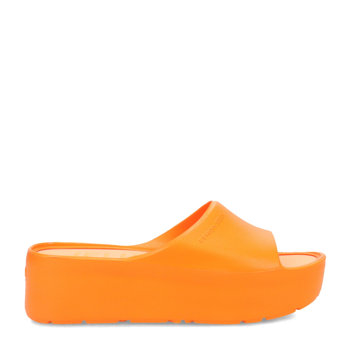 Peltz Shoes  Women's Lemon Jelly Sunny Slide TANGERINE ORANGE MUL SUNNY-33