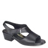 Peltz Shoes  Women's SAS Suntimer Sandal BLACK SUNTIMER BLACK