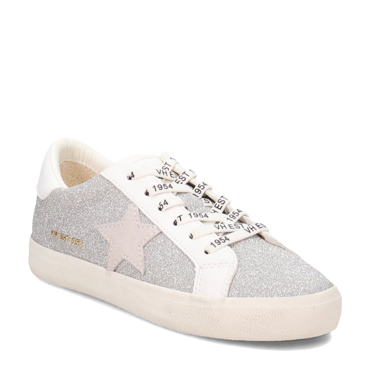 Peltz Shoes  Women's Vintage Havana Sutton 2 Sneaker SILVER SUTTON2-SILVER
