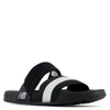 Peltz Shoes  Women's New Balance 202 Sandal BLACK / WHITE SWF202K2