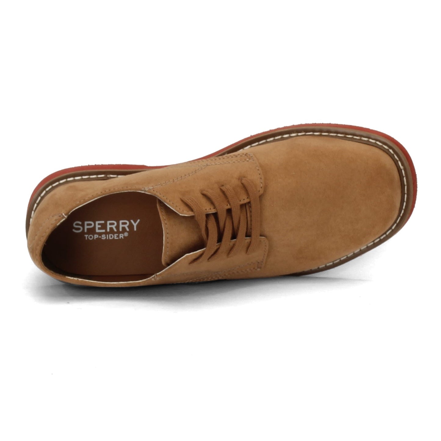 Peltz Shoes  Boy's Sperry Caspian III Shoe - Little Kid & Big Kid DIRTY BUC SCK261045