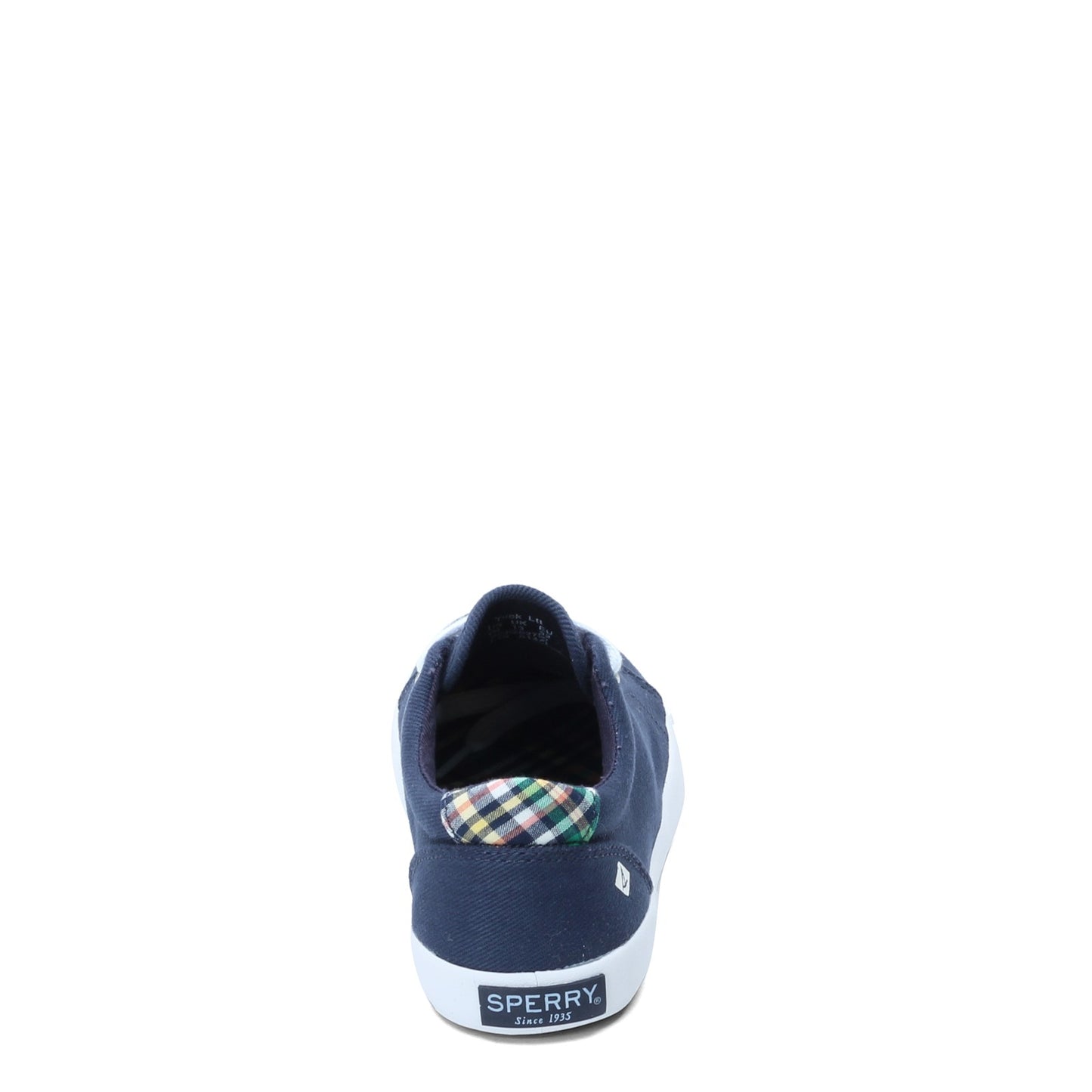 Peltz Shoes  Boy's Sperry Tuck Sneaker - Little Kid & Big Kid NAVY SCK262750